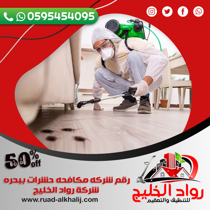 رقم شركه مكافحه حشرات ببحره