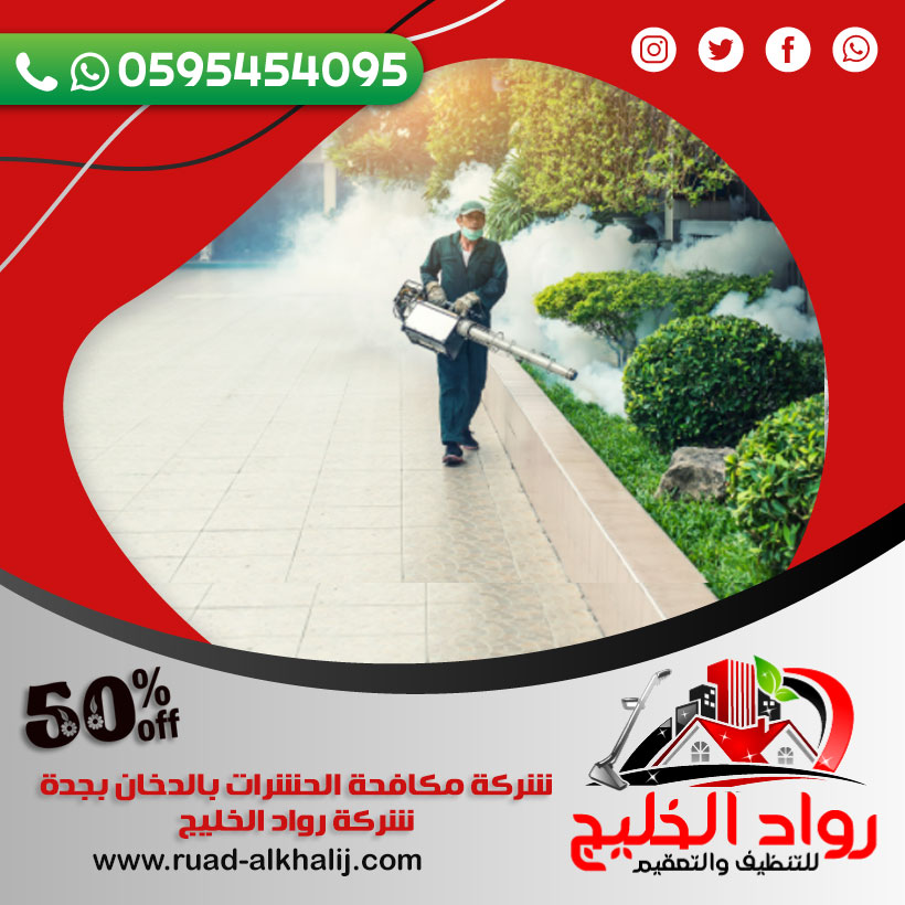 شركة مكافحة الحشرات بالدخان وأفضل المبيدات بجدة 50% خصم 0595454095