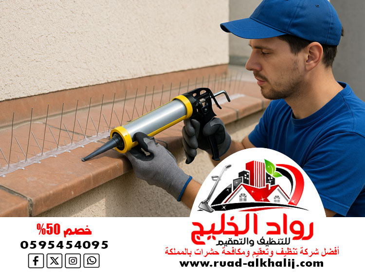 شركة تركيب طارد الحمام بجدة