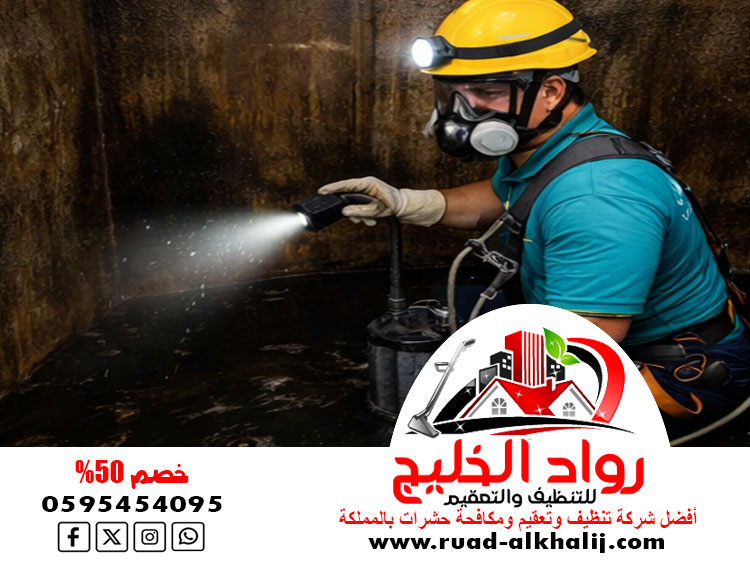 شركه تنظيف خزانات بثول